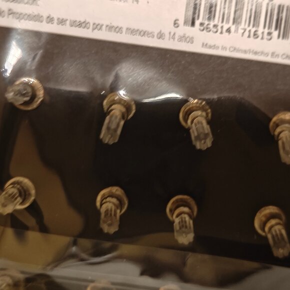 Juliet Hypoallergenic 9 pk Silver Stud Earrings. Brand New. - Picture 4 of 4